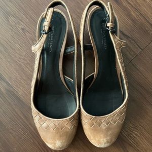 Bottega Venetta slingback sandal